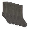 Originals Grey Ribbed Socks 5 Pack