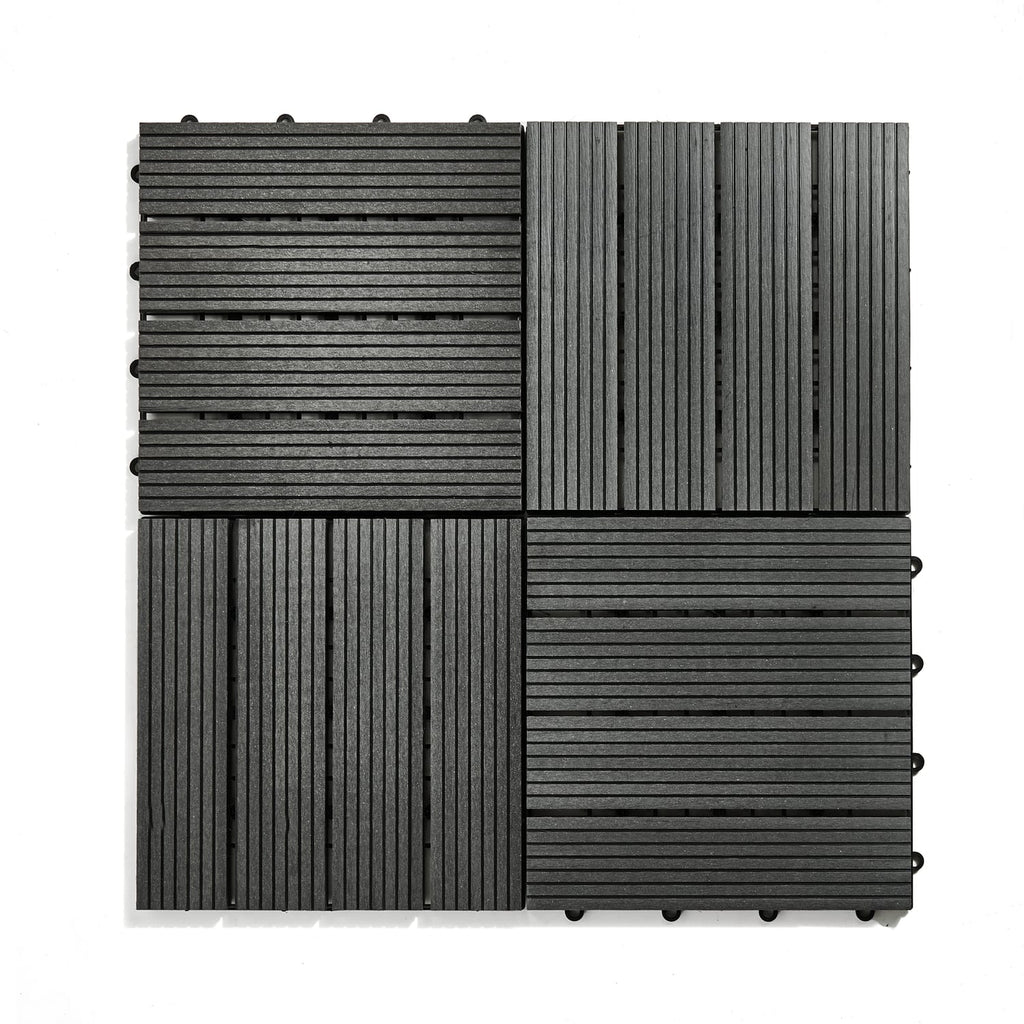 Jardin Composite Decking Tiles 4 Pack