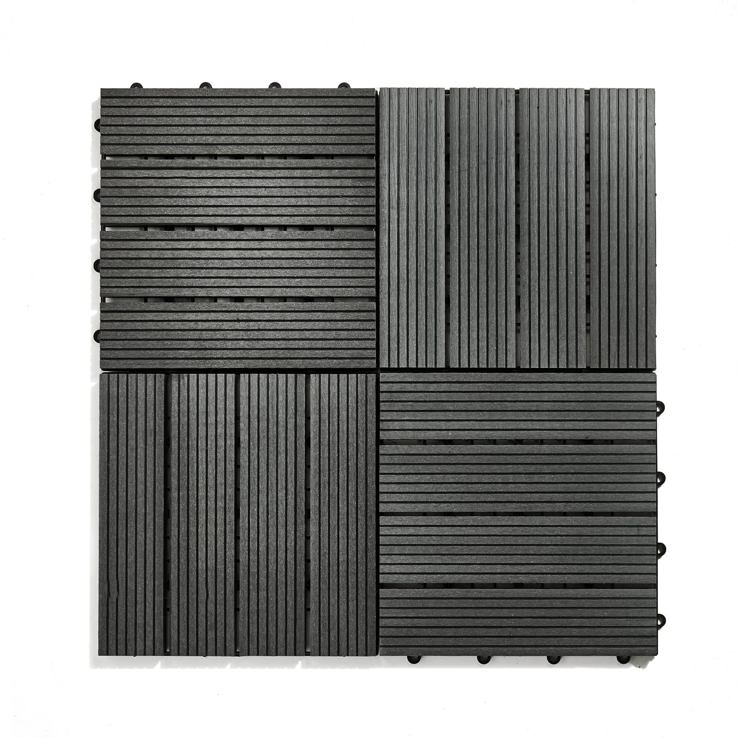 Jardin Composite Decking Tiles 4 Pack