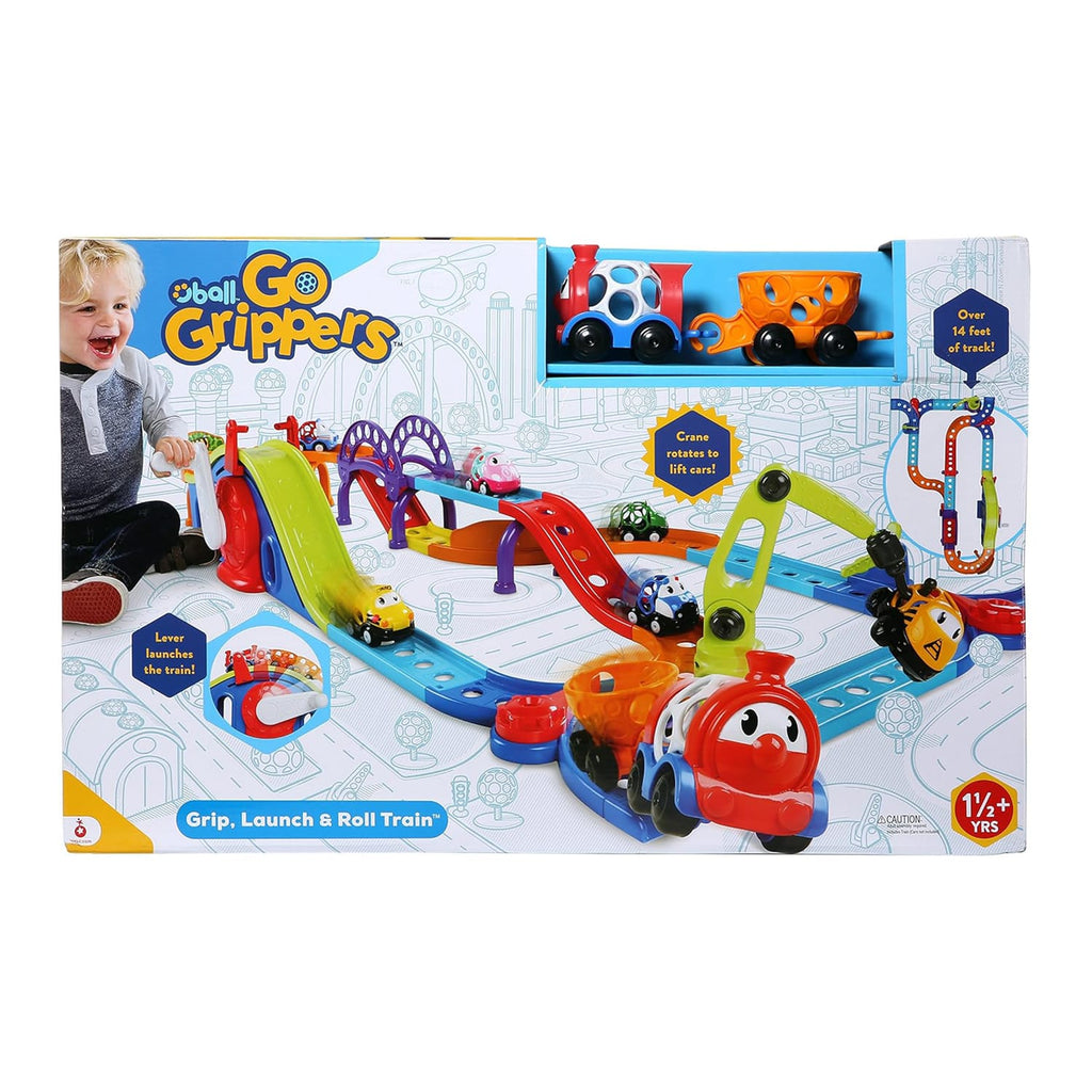 Oball Go Grippers Grip Launch and Roll Train Set, product image 4
