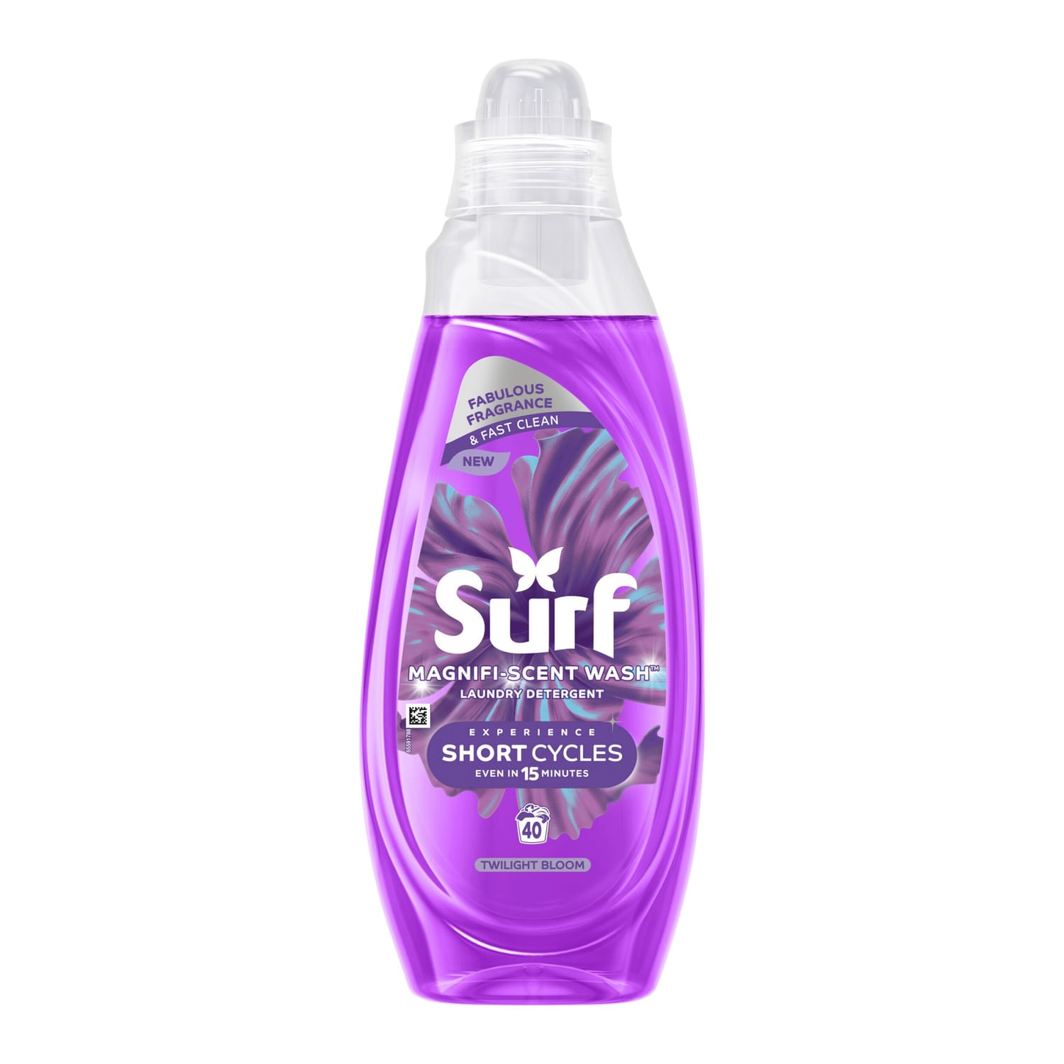 Surf Magnifi-Scent Quick Wash Laundry Liquid 1.08 Litres 40 Washes - Twilight Bloom