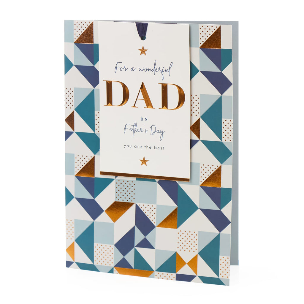 Fathers Day Card - For a Wonderful Dad