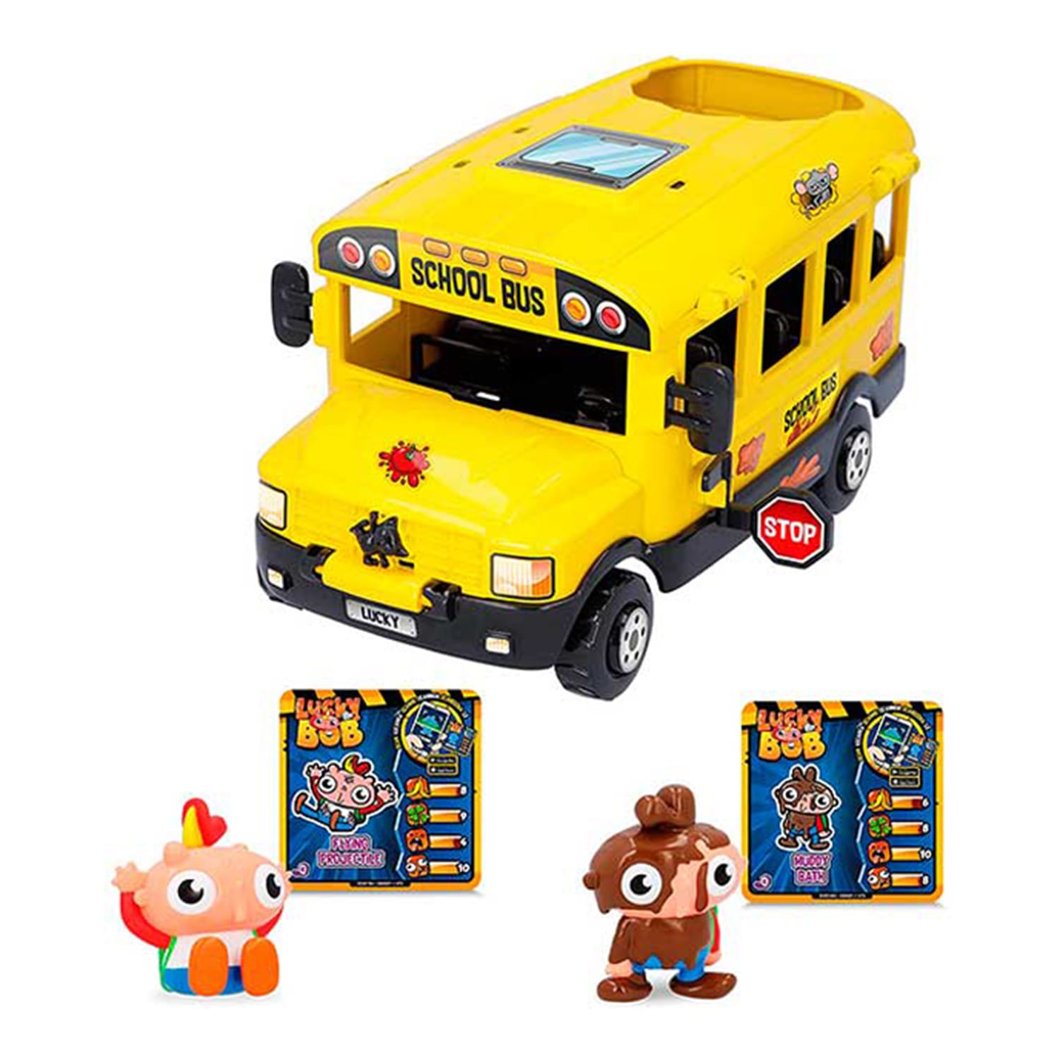 Lucky Bob Lucky Bus Playset