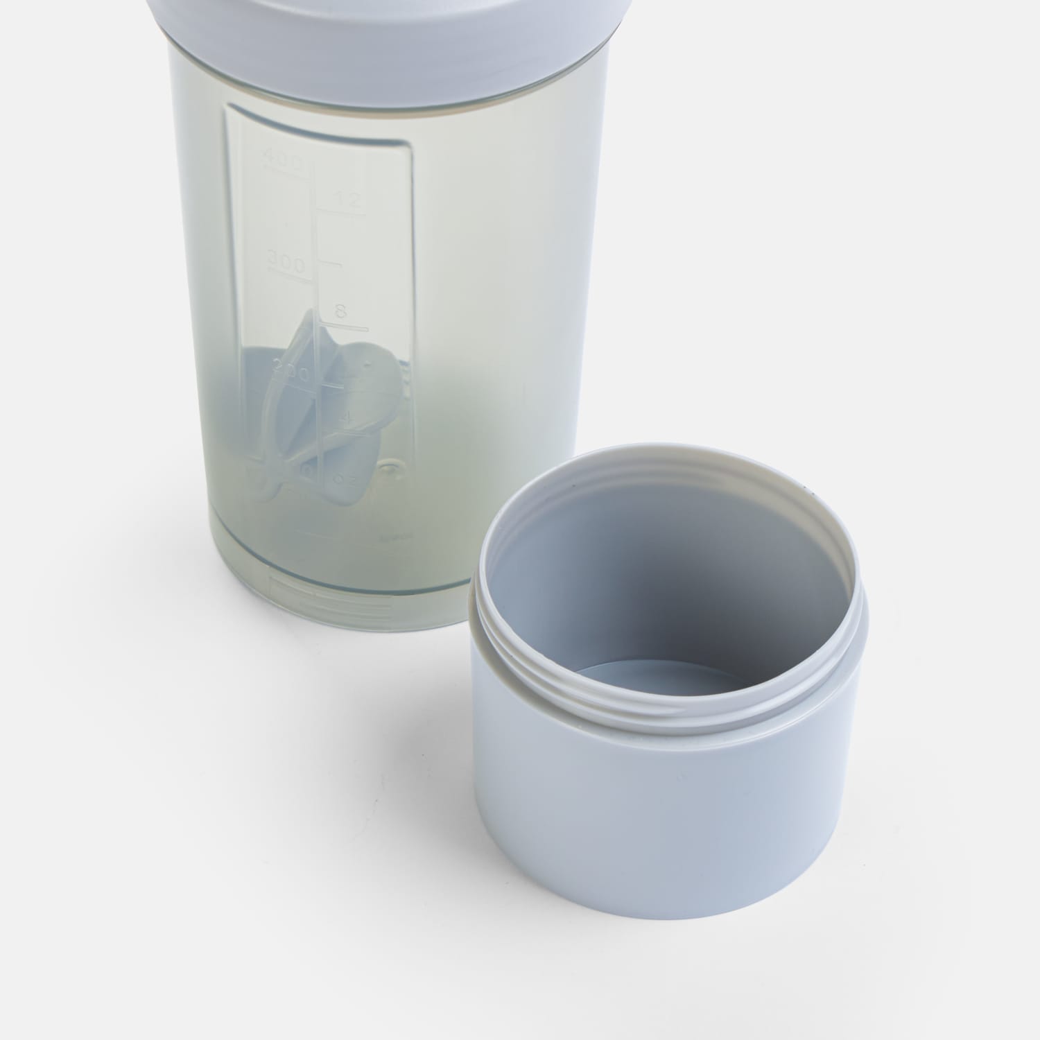 X-Tone Protein Shaker with Snack Pot 600ml, product image 2