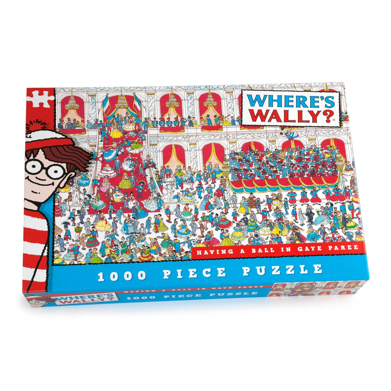 Where's Wally? Puzzle 1000 Pieces - Having A Ball In Gaye Paree