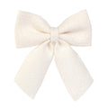 Winter Luxe Large Borg Bow