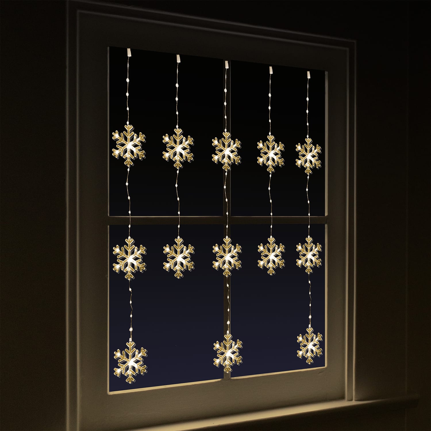 Prestige Mains Operated LED Star Curtain Lights, product image 2